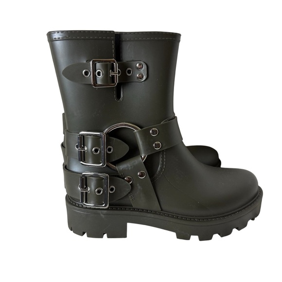 Jeffery Campbell Controller Rain Boot Size 6 - Picture 1 of 6
